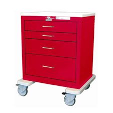 FHC 4-Drawer Breakaway Locking Emergency Cart