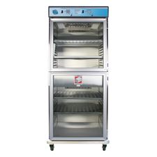 FHC Dual Door Blanket , Fluid or Solution Warmer / Warming Cabinet with Glass Door