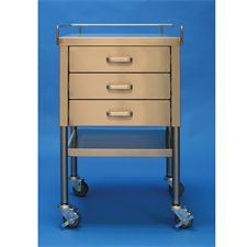 FHC S/S Utility Table with Three Drawers