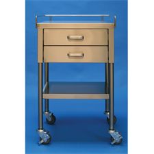 FHC S/S Utility Table with Two Drawers