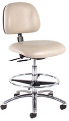 Intensa 833 Ergonomic Lab Chair: Seat & Back Tilt