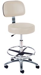 Intensa 863 Lab Stool: Single Lever Hand Release