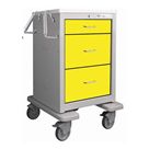 FHC 3-Drawer Slim Med Junior Isolation Cart