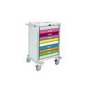 FHC Deluxe 10-Drawer  Lightweight Aluminum Pediatric Cart