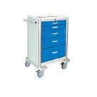 FHC Deluxe 5-Drawer Electronic Locking Crash Cart