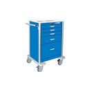 FHC Deluxe 5 Drawer Lightweight Aluminum Crash Cart