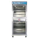 FHC Dual Door Blanket , Fluid or Solution Warmer / Warming Cabinet with Glass Door