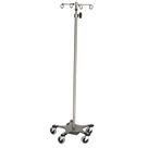 FHC SPACE SAVER IV/INFUSION PUMP STAND POLE WITH 4 HOOKS
