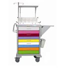 FHC Traditional 9 Drawer Pediatric Cart
