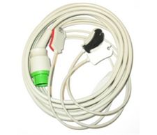 L&TL THREE LEAD ECG CABLE FOR PLANET AND STAR MONITOR