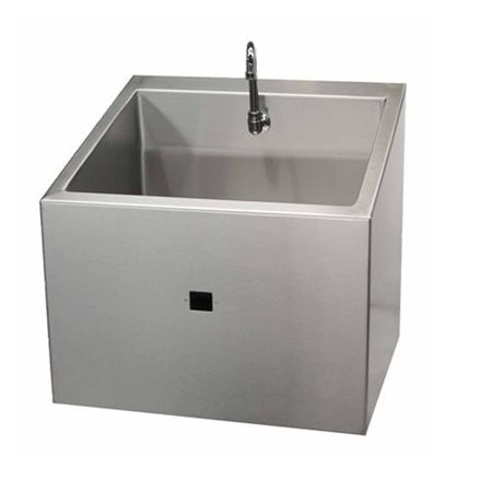 Single Bay Scrub Sink, One Bay Unit Saves Space!