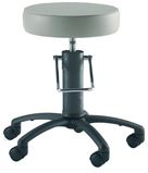 Intensa 744 Surgical Stool: Hydraulic w/ Black Column