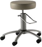 Intensa 748 Surgical Stool: Hydraulic w/ Silver Column