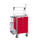 Deluxe Emergency / Crash Cart Accessory Package for Traditional Steel Unicarts