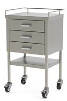 S/S Utility Table with Three Drawers