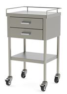 S/S Utility Table with Two Drawers