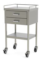 S/S Utility Table with Two Drawers