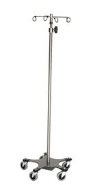 Space Saver IV/Infusion Pump Stand Pole w/ 6 Hooks