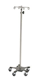 Space Saver IV / Infusion Pump Stand Pole with 2 Hooks