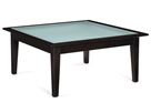 Global Dawson Square Coffee/Corner Table w/ Glass Top