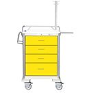 Infection / Isolation Cart Accessory Package for Elite Aluminum Unicarts