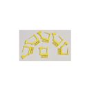 Plastic Seals 100ctn, yellow