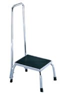 Blickman Rigid Step Stool w/ Handrail