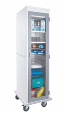 Single Width Supply Carts For Healthcare