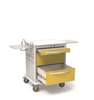 Waterloo 3-Drawer Key Locking Isolation Cart