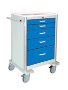 Waterloo 5-Drawer Electronic Locking Crash Cart