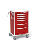 Waterloo 6 Drawer Breakaway Locking Lightweight Crash Cart